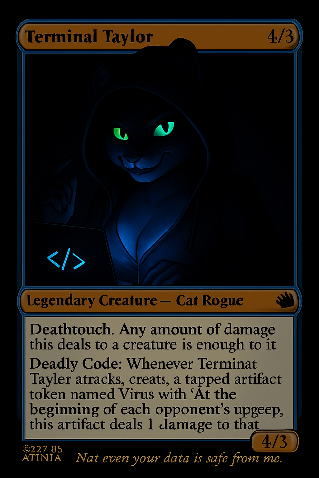 Terminal Taylor Card